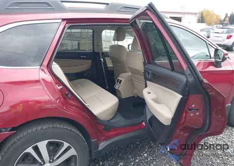 2018 Subaru Outback 2.5I Limited из США, поврежденный, VIN 4S4BSANC8J3249072